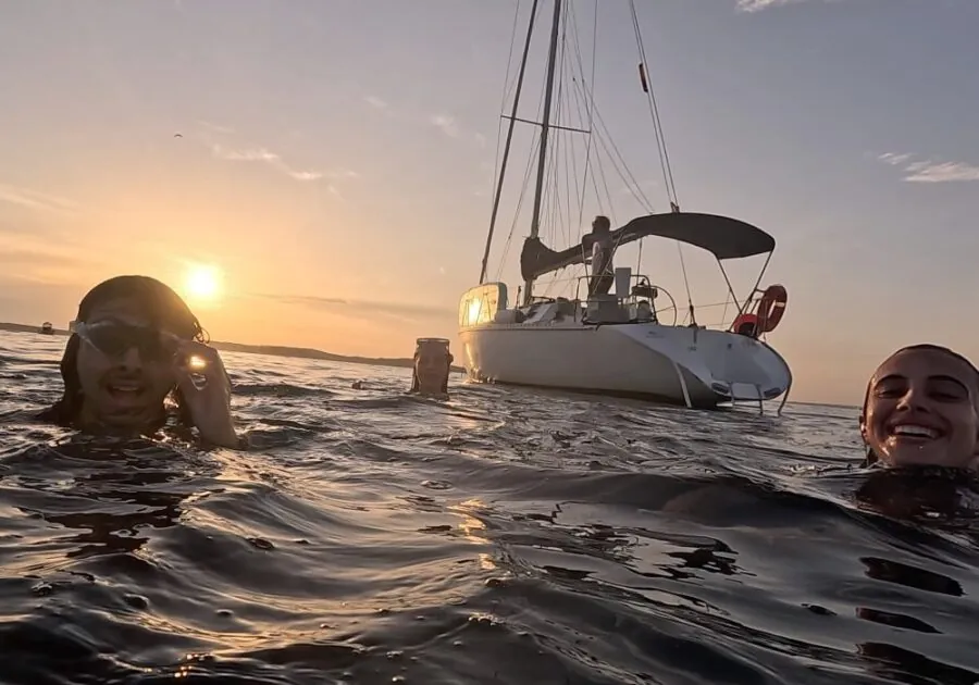 Plovidba u zalazak sunca u Puli jedrilicom - Pula Boats 
